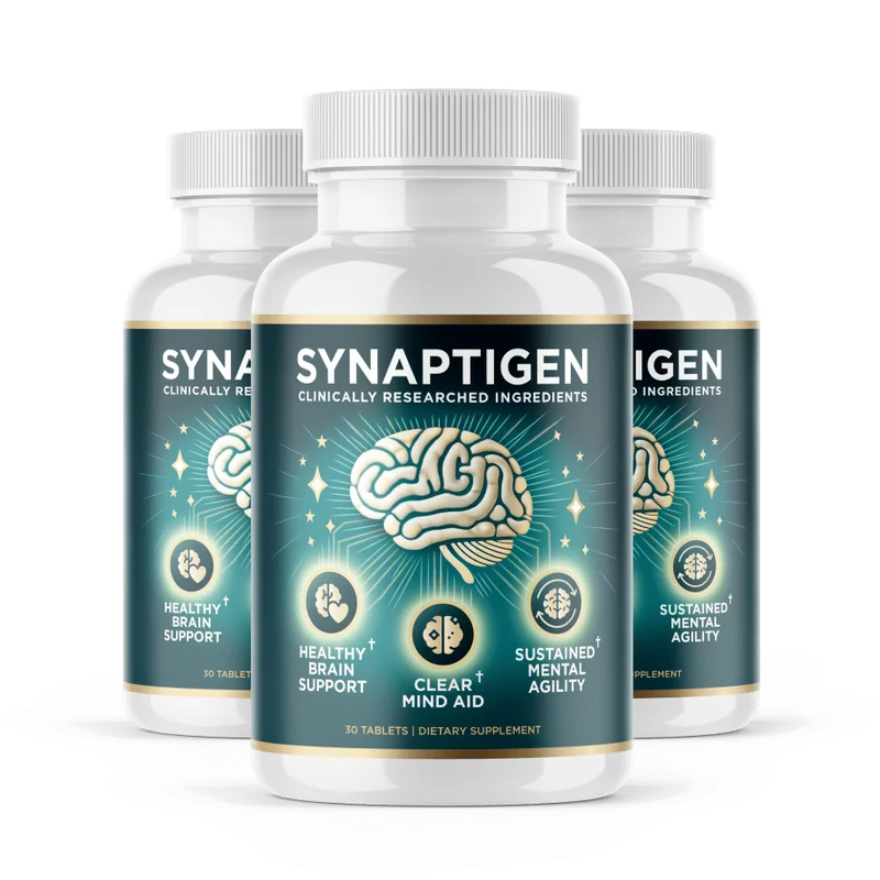 Synaptigen Cognitive Support — 3 Bottle / 90 Day Pack